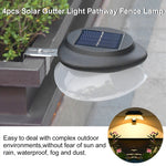 Lampada solare da parete per esterni 14cm IP55