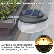 Lampada solare da parete per esterni 14cm IP55