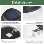 Lampada solare da parete per esterni 14cm IP55