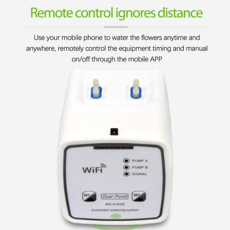 Controller irrigazione a goccia WiFi doppia pompa 15-20 piante