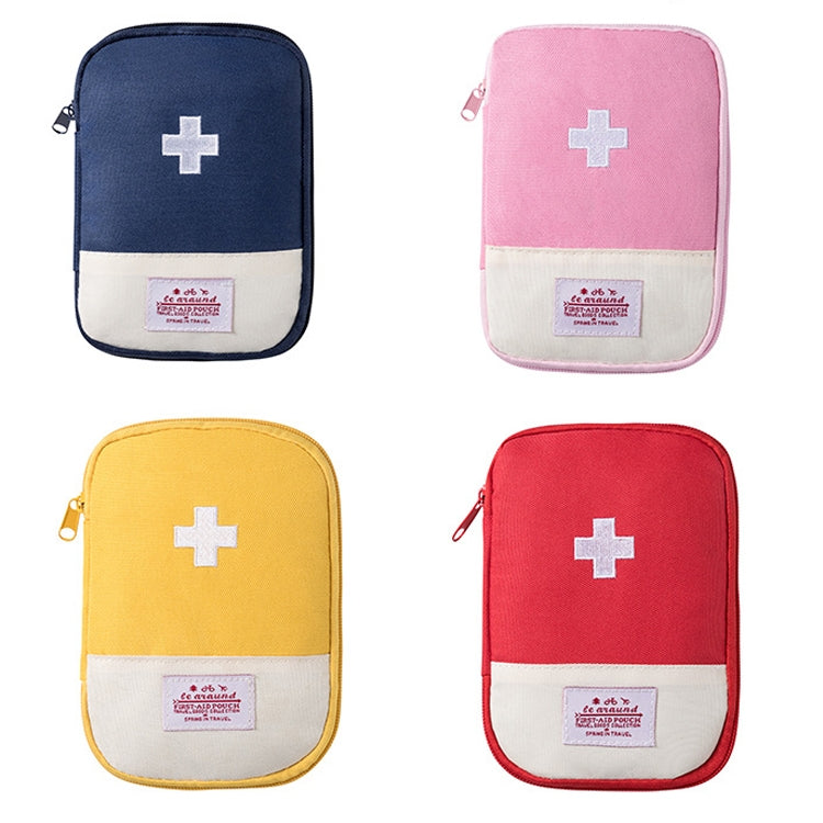 Borsa medica portatile da viaggio per la casa da 4 pezzi, Red Large, Blue Large, Red Small, Blue Small, Pink Large, Pink Small, Yellow Large, Yellow Small