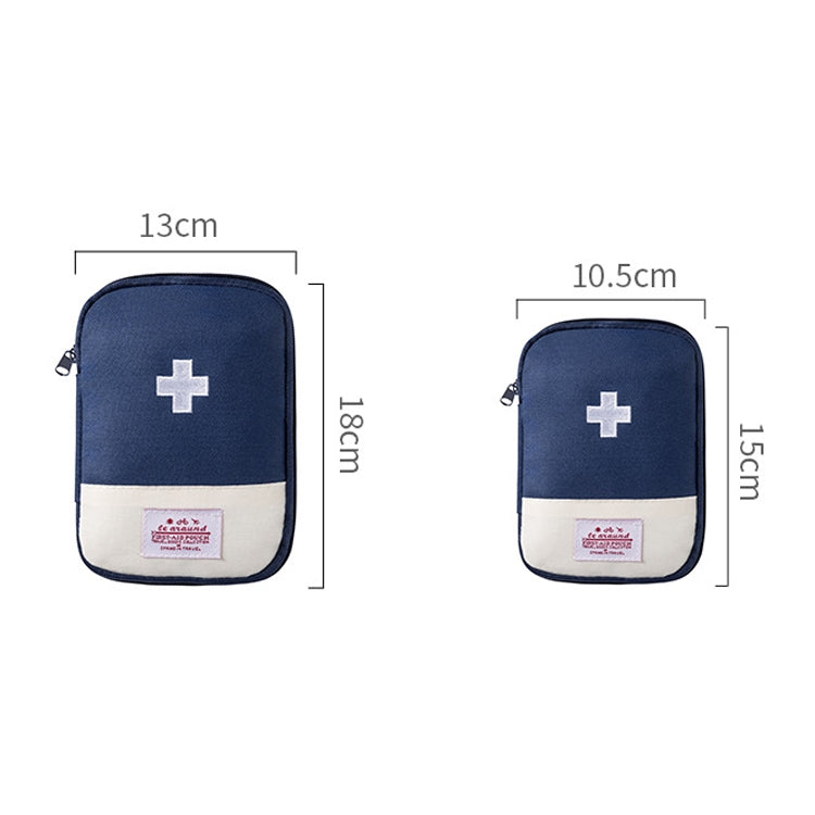 Borsa medica portatile da viaggio per la casa da 4 pezzi, Red Large, Blue Large, Red Small, Blue Small, Pink Large, Pink Small, Yellow Large, Yellow Small