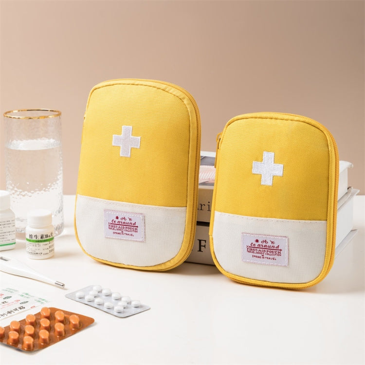 Borsa medica portatile da viaggio per la casa da 4 pezzi, Red Large, Blue Large, Red Small, Blue Small, Pink Large, Pink Small, Yellow Large, Yellow Small