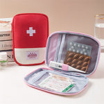 Borsa medica portatile da viaggio per la casa da 4 pezzi, Red Large, Blue Large, Red Small, Blue Small, Pink Large, Pink Small, Yellow Large, Yellow Small