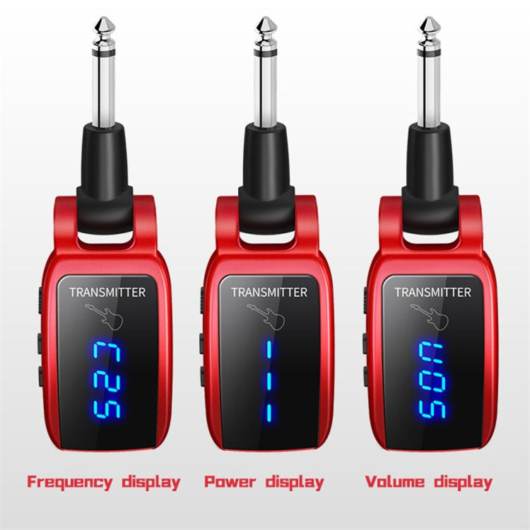 Trasmettitore e ricevitore wireless per chitarra 6.35mm U12DX