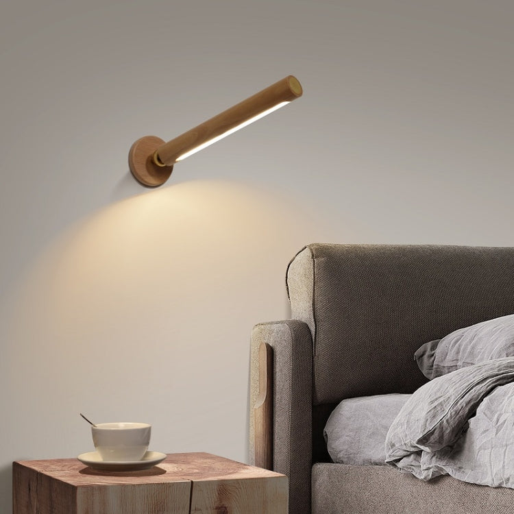 Lampada da parete rotante con ricarica USB per la camera da letto domestica