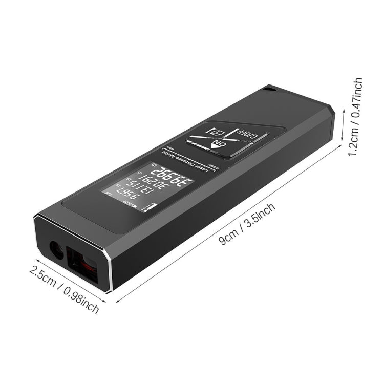 Telemetro laser digitale M3 con display LCD 40m