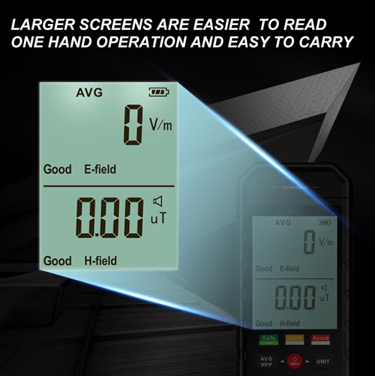 ET925 Rilevatore radiazioni elettromagnetiche con display LCD