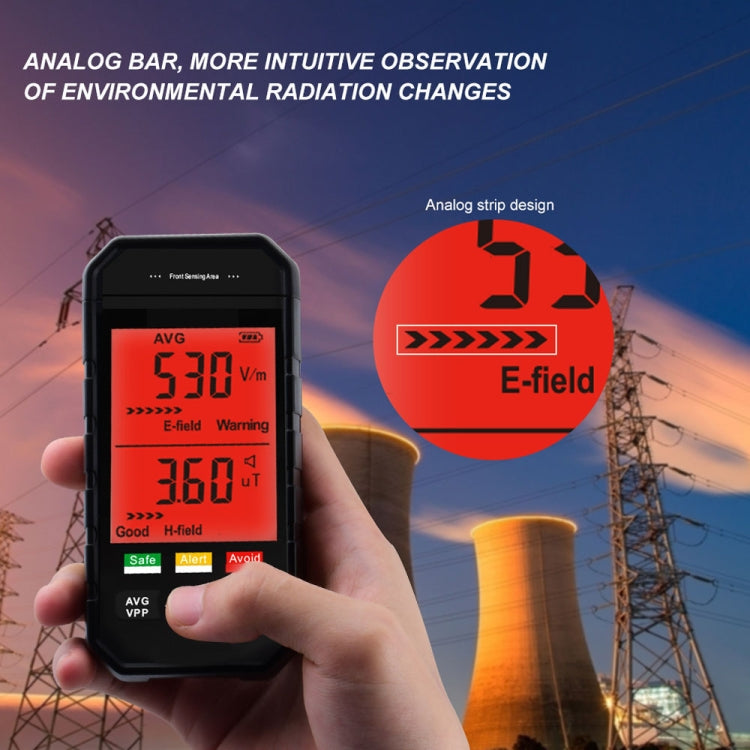 ET925 Rilevatore radiazioni elettromagnetiche con display LCD