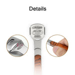 Coltello per pedicure per set di strumenti per calli della pelle morta, specifica:, Colorful Wooden Iron Box, Stainless Steel Iron Box