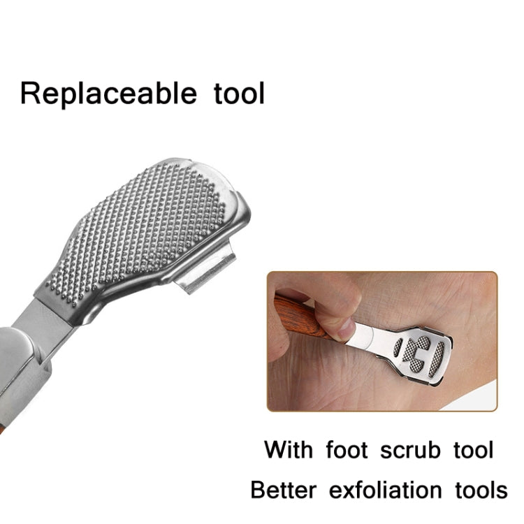 Coltello per pedicure per set di strumenti per calli della pelle morta, specifica:, Colorful Wooden Iron Box, Stainless Steel Iron Box
