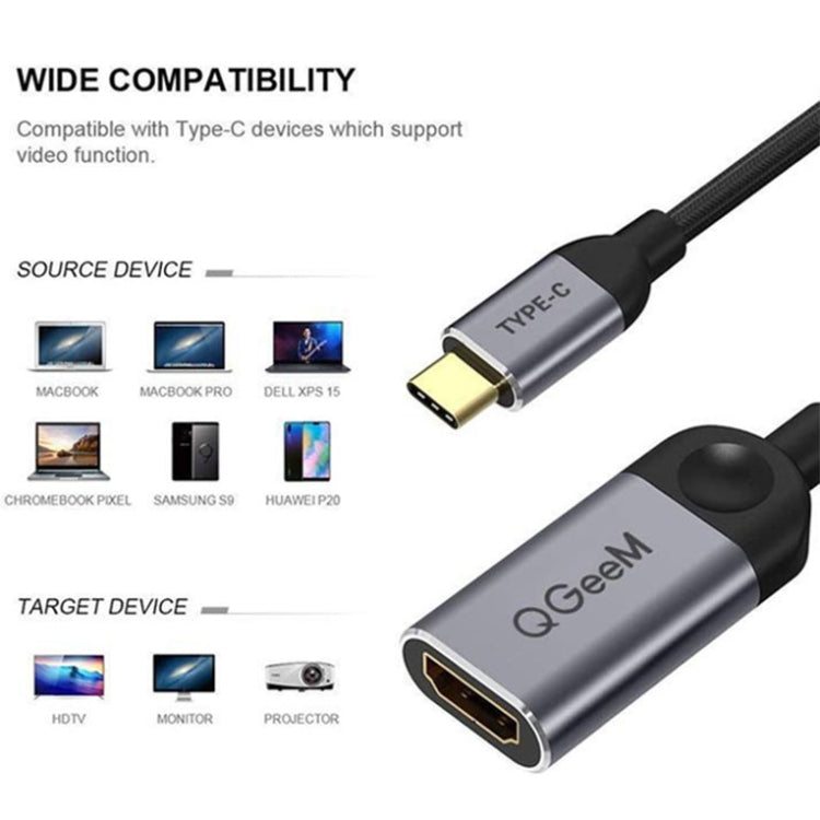 QGeem QG-UA01 Adattatore da USB tipo C a HDMI