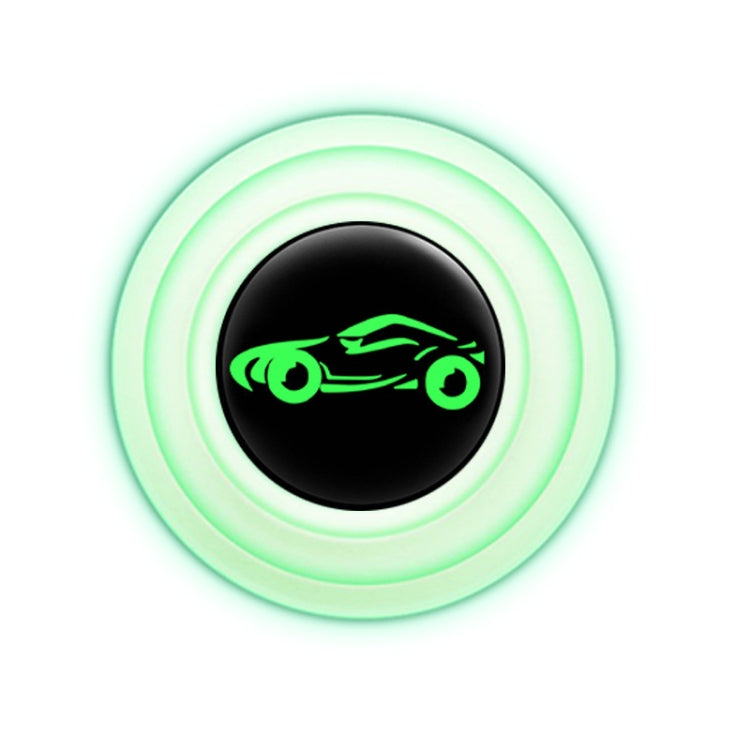 100 pezzi di ammortizzatore anticollisione per portiera dell'auto, Black Unmarked, Black With Sports Car Logo, Luminous Unmarked, Luminous With Sports Car Logo