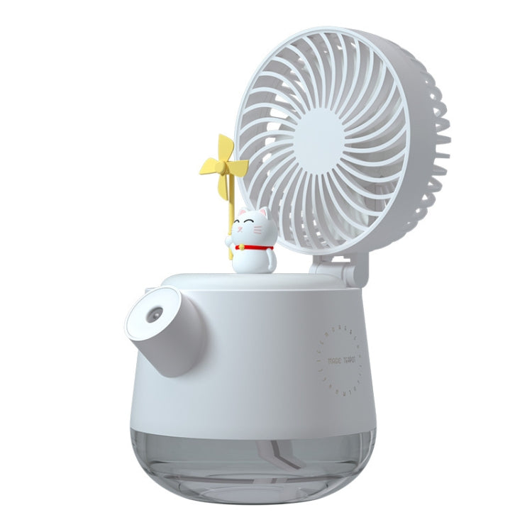 Ventilatore da tavolo USB con spray e luce notturna