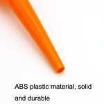 Imbuto di rifornimento in plastica a mani libere per auto da 10 pezzi, Plastic Refueling Funnel