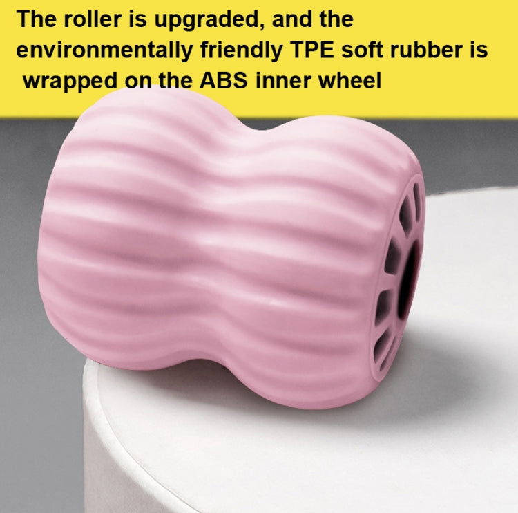 Rullo massaggiante con rullo in schiuma per tubo da stufa a forma di anello (consegna colore casuale), 4-wheel Ring Random Color Deliver