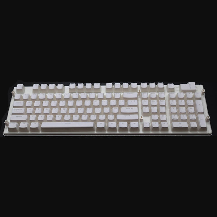 Pudding Keycap traslucido meccanico a due colori a 108 tasti a doppio strato, White, Black, Gray, Sky Blue, Lemon Yellow, Violet, Orange, Apple Green, Red, Cheese Green, Dark Blue, Dark Coffee, Cyan, Light Coffee, Pink