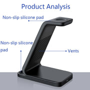 Caricatore verticale wireless D2 3 in 1