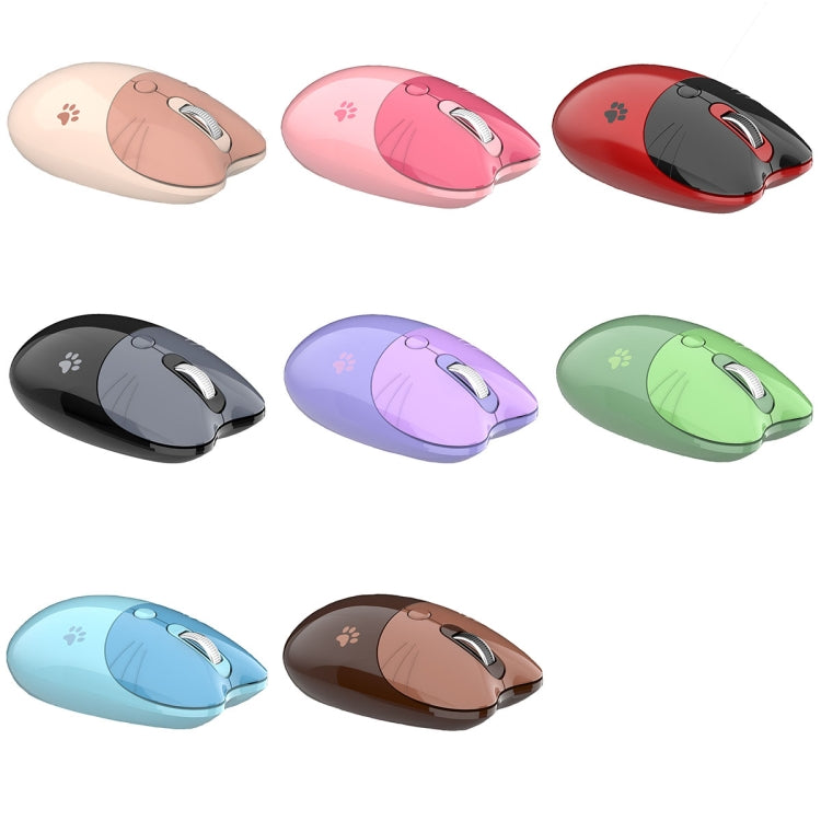 M3 3 tasti mouse wireless silenzioso per laptop carino, specifiche:, Wireless Version (Vitality Pink), Wireless Version (Dream Blue), Wireless Version (Milk Tea), Bluetooth Wireless Version (Milk Tea), Bluetooth Wireless Version (Pink)�����������������...