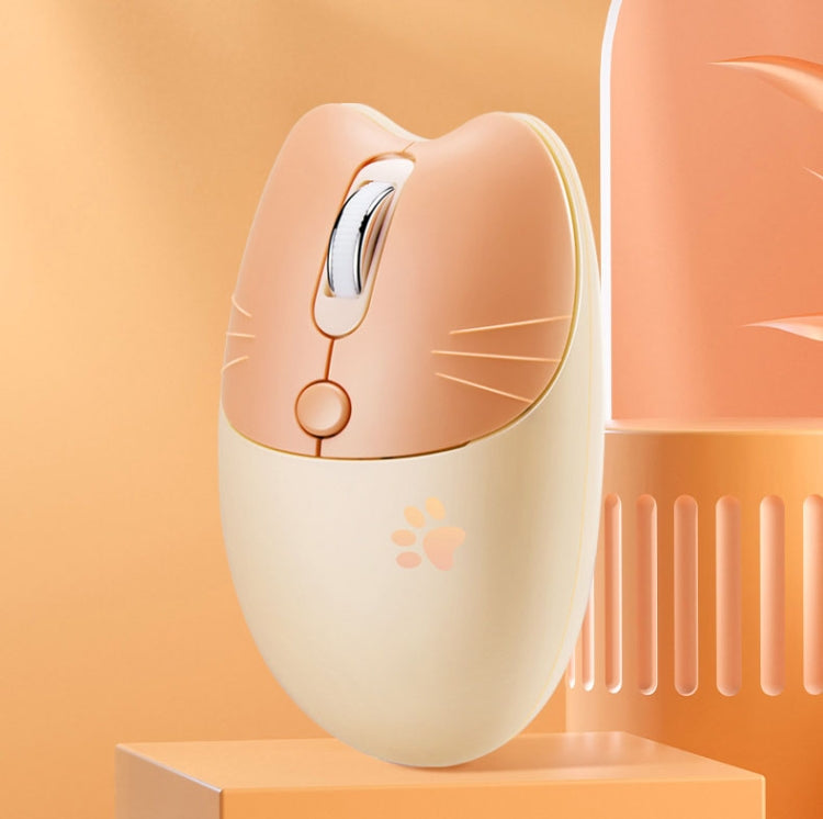 M3 3 tasti mouse wireless silenzioso per laptop carino, specifiche:, Wireless Version (Vitality Pink), Wireless Version (Dream Blue), Wireless Version (Milk Tea), Bluetooth Wireless Version (Milk Tea), Bluetooth Wireless Version (Pink)                 ...