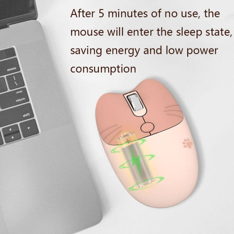 M3 3 tasti mouse wireless silenzioso per laptop carino, specifiche:, Wireless Version (Vitality Pink), Wireless Version (Dream Blue), Wireless Version (Milk Tea), Bluetooth Wireless Version (Milk Tea), Bluetooth Wireless Version (Pink)�����������������...