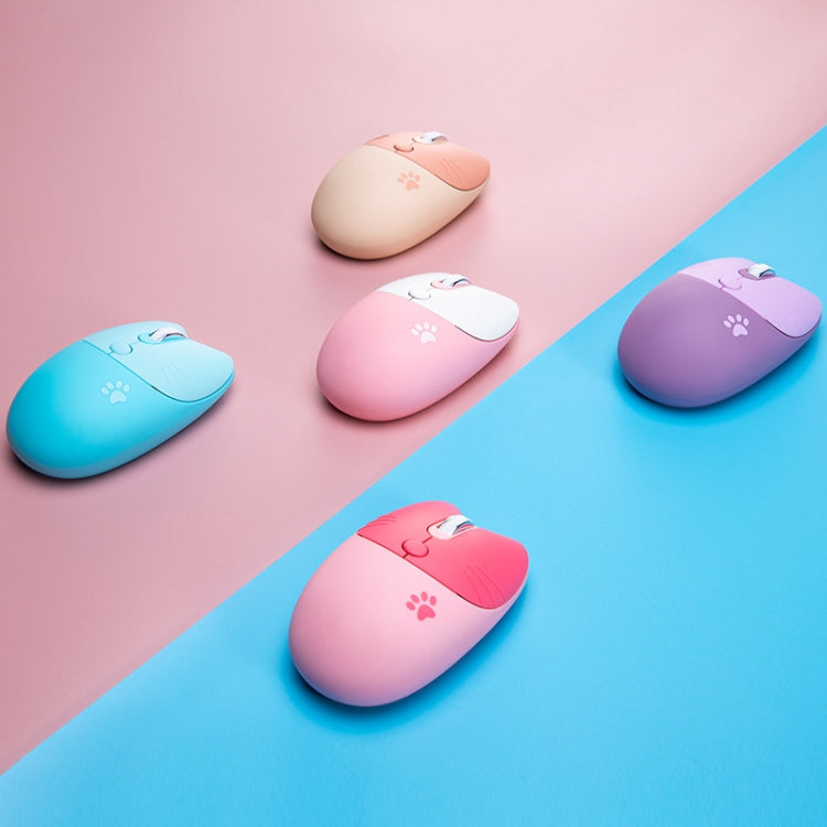 M3 3 tasti mouse wireless silenzioso per laptop carino, specifiche:, Wireless Version (Vitality Pink), Wireless Version (Dream Blue), Wireless Version (Milk Tea), Bluetooth Wireless Version (Milk Tea), Bluetooth Wireless Version (Pink)                 ...