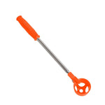 Raccoglitore di sfere in acciaio inossidabile con asta per antenna pieghevole da golf 8 sezioni, ZH-016 Orange, ZH-016 Black