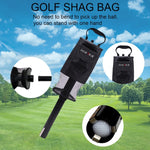 HOWTRUE Raccoglitore di palline da golf staccabile, Red, Black