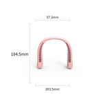 Ventilatore da collo portatile USB F2 colori assortiti