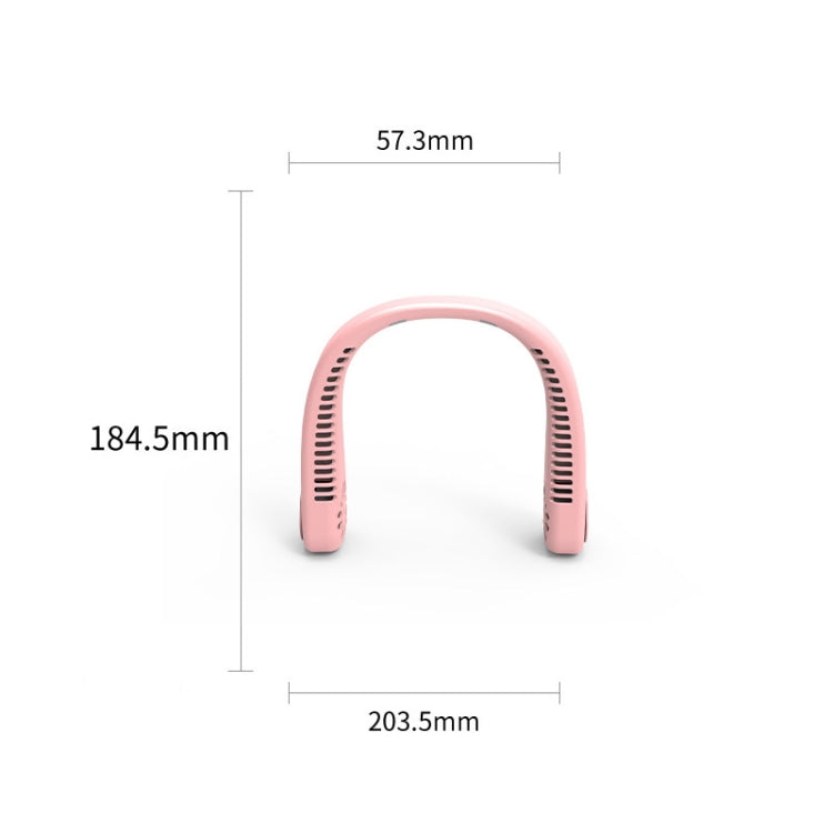 Ventilatore da collo portatile USB F2 colori assortiti