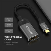 QGeeM QG-UA01 Adattatore USB da tipo C a HDMI