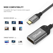 QGeeM QG-UA01 Adattatore USB da tipo C a HDMI
