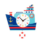 Orologio da parete scossa cartone animato