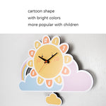 Orologio da parete scossa cartone animato