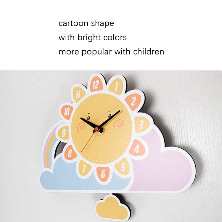 Orologio da parete scossa cartone animato