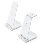 Caricabatterie wireless QGeeM 3 in 1 portatile 10W