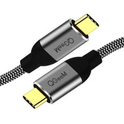 QGeeM QG-CC03 Cavo dati USB 3.1 da tipo C a tipo C, lunghezza:, 1.2m, 1.8m