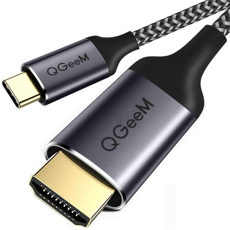 Cavo QGeeM QG-UA09 da tipo C a HDMI, 1.2m, 1.8m, 3m
