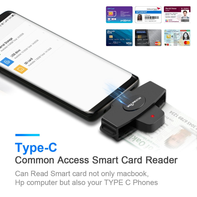 Lettore schede Rocketek CSCR3 Smart CAC tipo C