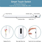 QGeeM ID706 Stilo attivo ricaricabile per iPad
