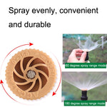Irrigazione a sprinkler per prato verde Irrigatore a dispersione regolabile a 4 punti, Internal Thread Sprinkler, External Thread Sprinkler, Sprinkler + Ground Plug, Sprinkler + Ground Plug + Quick Connect, Sprinkler + Ground Plug +  Joint Set