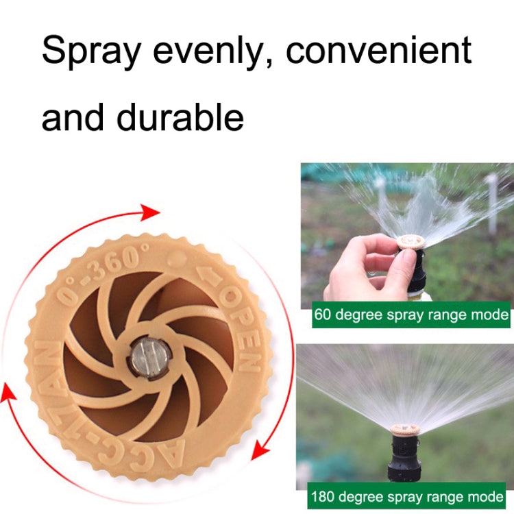 Irrigazione a sprinkler per prato verde Irrigatore a dispersione regolabile a 4 punti, Internal Thread Sprinkler, External Thread Sprinkler, Sprinkler + Ground Plug, Sprinkler + Ground Plug + Quick Connect, Sprinkler + Ground Plug +  Joint Set