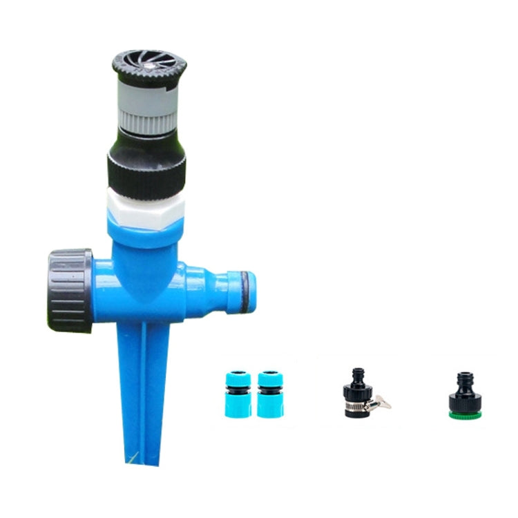 Irrigazione a sprinkler per prato verde Irrigatore a dispersione regolabile a 4 punti, Internal Thread Sprinkler, External Thread Sprinkler, Sprinkler + Ground Plug, Sprinkler + Ground Plug + Quick Connect, Sprinkler + Ground Plug +  Joint Set