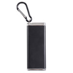 Portasigarette portatile portatile con posacenere sigillato coperchio, Gold, Silver, Black, Golden Engraved Flower, Silver Engraved Flower, Black Engraved Flower