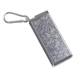 Portasigarette portatile portatile con posacenere sigillato coperchio, Gold, Silver, Black, Golden Engraved Flower, Silver Engraved Flower, Black Engraved Flower