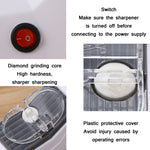 Affilacoltelli elettrico a doppia faccia da cucina JJ-1, USB Plug, CN Plug