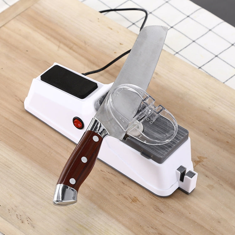 Affilacoltelli elettrico a doppia faccia da cucina JJ-1, USB Plug, CN Plug