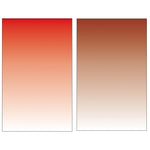 54 x 83 cm Gradient Morandi Pellicola bifacciale Puntelli per foto Carta di sfondo, Red / Gold Brown, Blue /Green, Deep Gray / Light Gray
