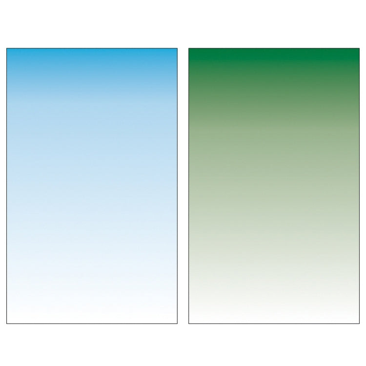 54 x 83 cm Gradient Morandi Pellicola bifacciale Puntelli per foto Carta di sfondo, Red / Gold Brown, Blue /Green, Deep Gray / Light Gray