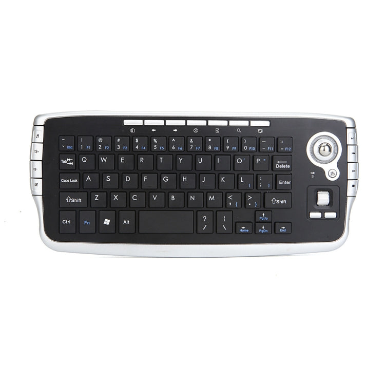 MY-10 2.4G 78 tasti 1200 DPI Mini tastiera trackball wireless Set tastiera e mouse wireless